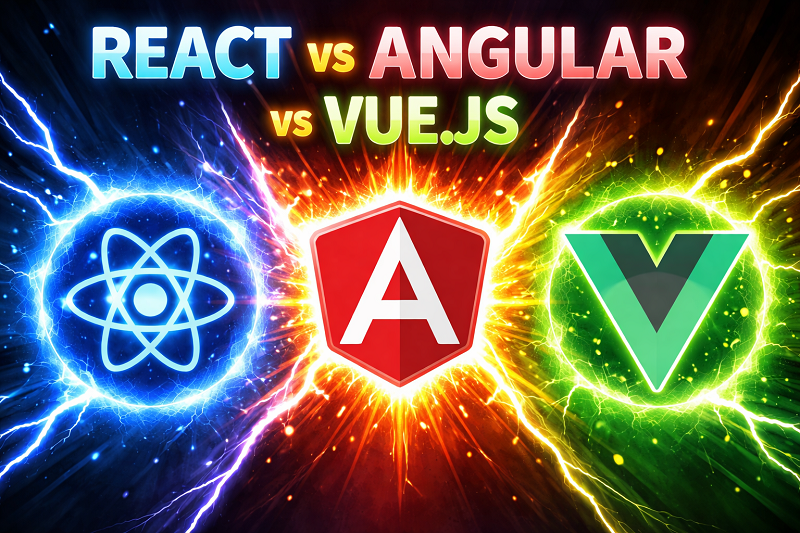 React vs Angular vs Vue.js