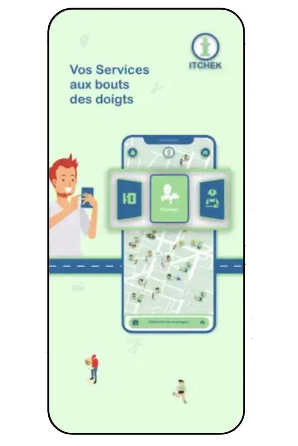 application mobile Itchek